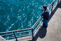 Fishing off the Pier